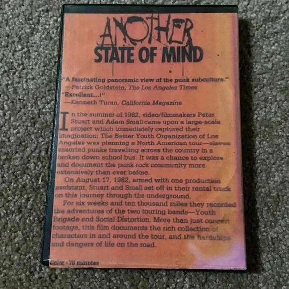 Another State Of Mind Punk Rock Music DVD (2003) - Picture 2 of 3